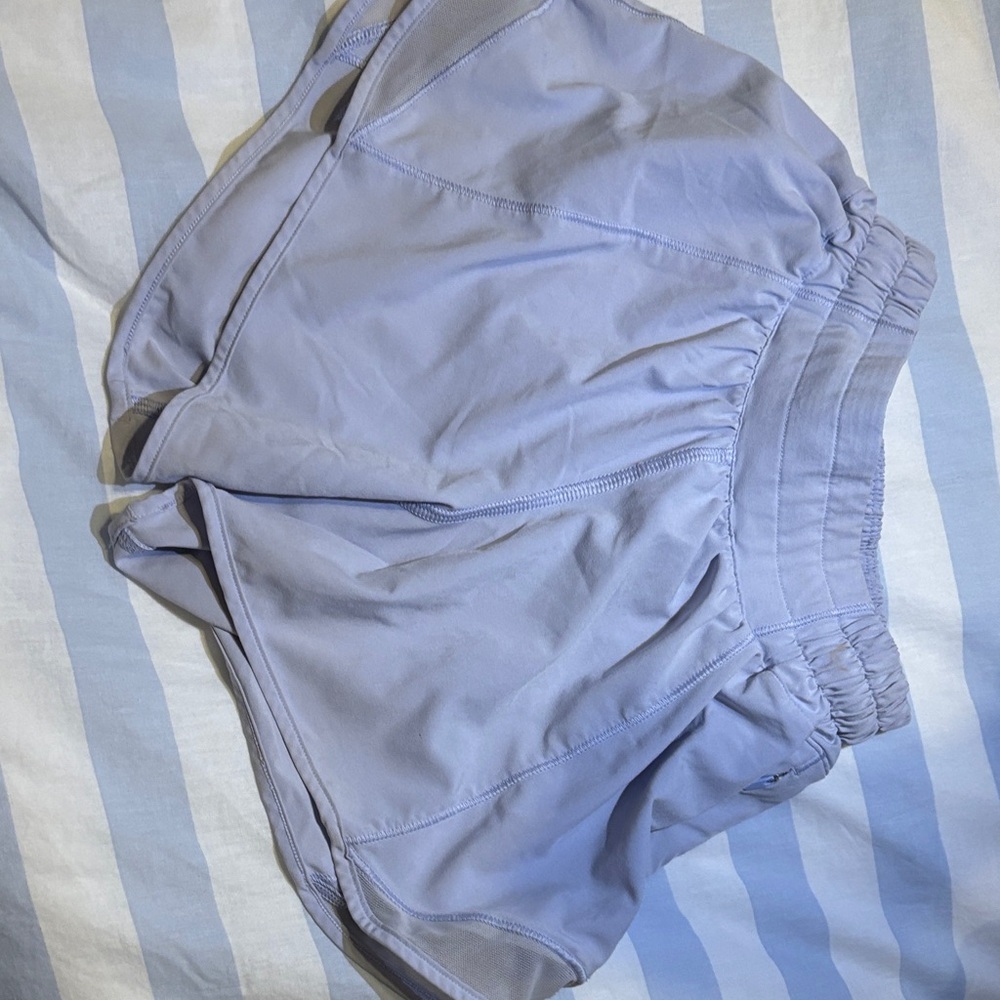 Light purple gray Athletic Lululemon Shorts 4 inch shorts